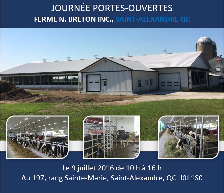 Journée portes ouvertes – Ferme N. Breton inc.
