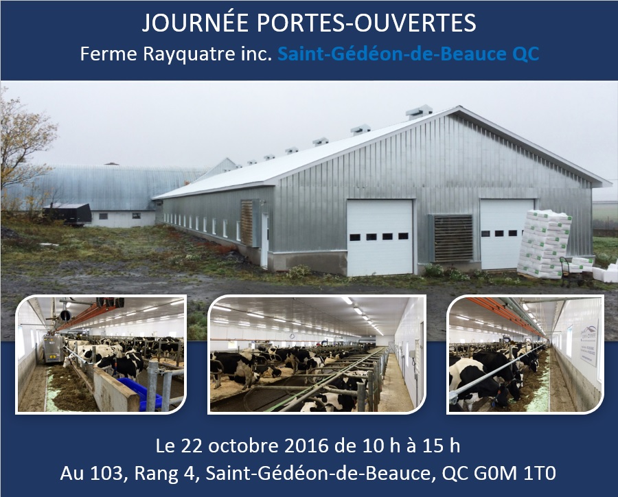Journée portes ouvertes – Ferme Rayquatre inc.