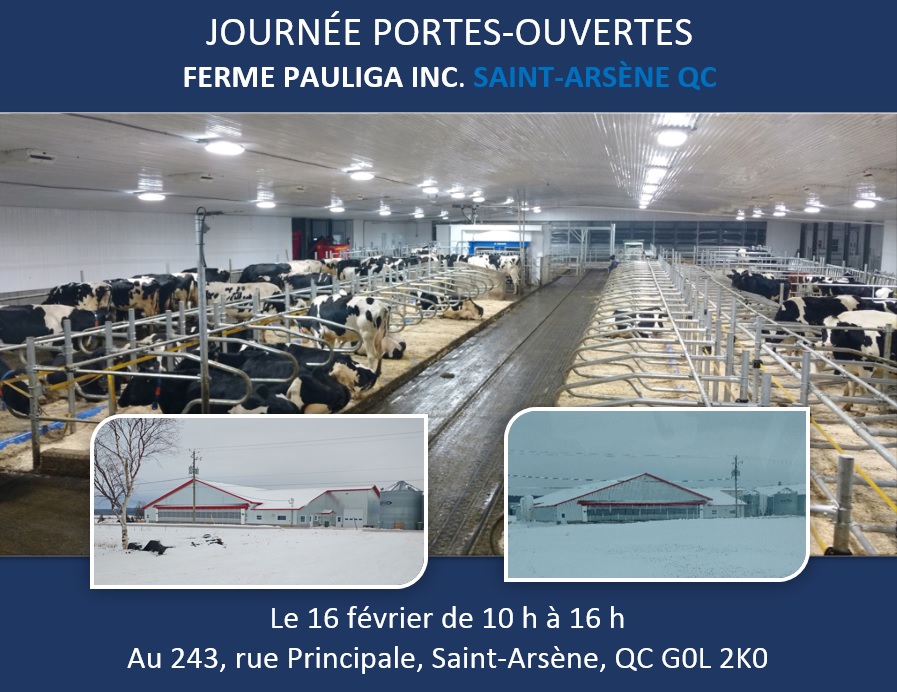 Journée portes ouvertes – Ferme Pauliga inc.